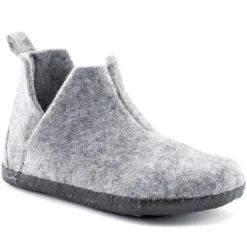 Andermatt - Light Grey Wool Felt Shearling Kids
