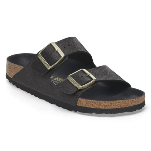Arizona - Saffiano Black Birko-Flor