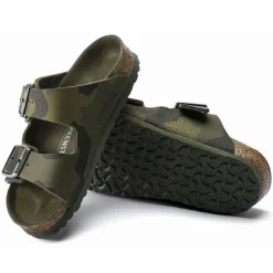 Arizona Kids - Desert Soil Camouflage Green Birko-Flor