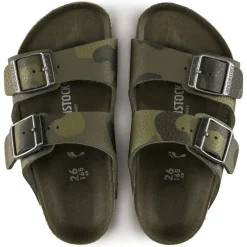 Arizona Kids - Desert Soil Camouflage Green Birko-Flor
