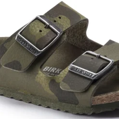 Arizona Kids - Desert Soil Camouflage Green Birko-Flor