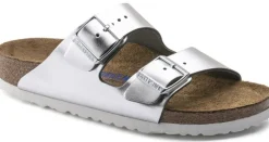 Arizona Soft - Metallic Silver Natural Leather