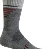 Ascend II Men Crew - Grey Moderate Compression (15-20mmHg)