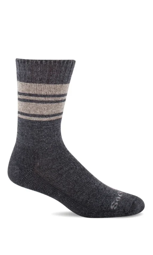 At Ease Men - Charcoal Relaxed Fit (Diabetic)
