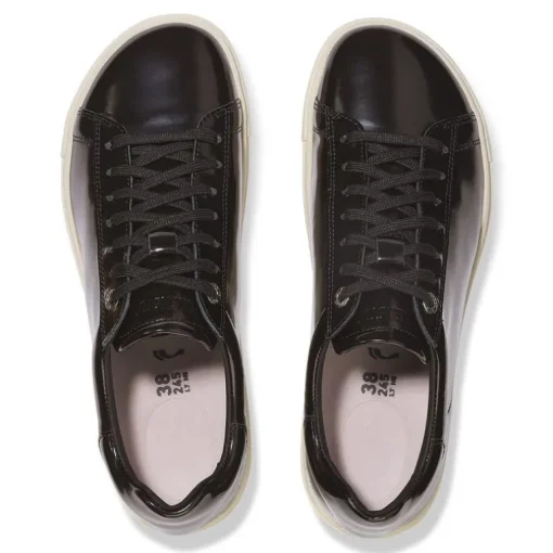 Bend Women - Black High Shine Leather
