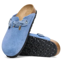 Boston Braided - Elemental Blue Suede and Oiled Leather