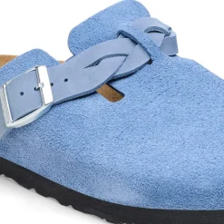 Boston Braided - Elemental Blue Suede and Oiled Leather