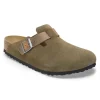 Boston Men - Thyme Suede with oiled leather