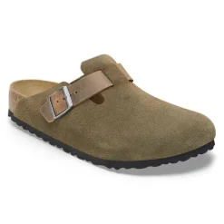 Boston Men - Thyme Suede with oiled leather