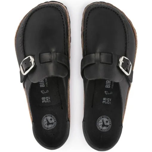 Buckley - Black Oiled Leather
