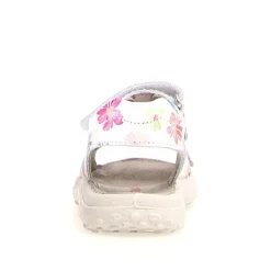 Dock - White with flowers Leather