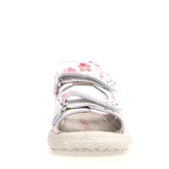 Dock - White with flowers Leather