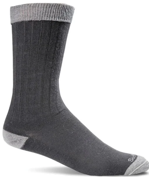 Easy Does It Men - Black Relaxed Fit (Diabetic)