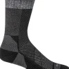 Elevate Men Crew - Black Moderate Compression (15-20 mmHg)