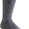 Extra Easy Crew Men - Charcoal Relaxed Fit (Diabetic)