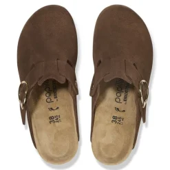 Fanny Ring Buckle - Dark Tea Suede