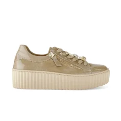 *FINAL SALE*53.201-92 - Beige Patent Leather
