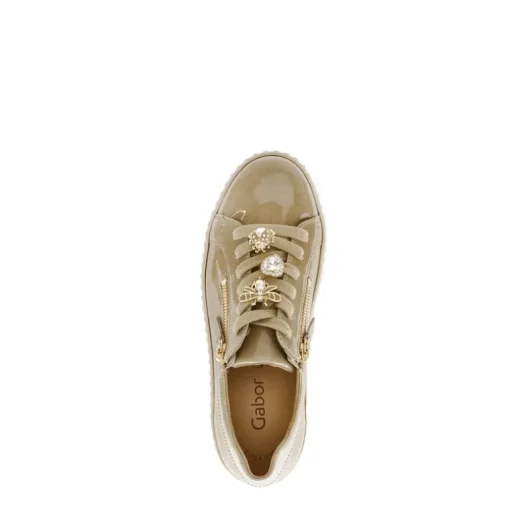 *FINAL SALE*53.201-92 - Beige Patent Leather