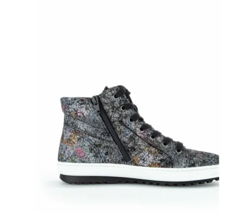 *FINAL SALE*73754.37 - Black Metallic Suede