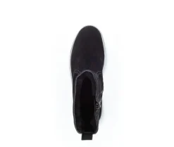 *FINAL SALE*73775.17 - Black Shearling Suede