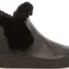 *FINAL SALE*33.737-27 - Bootie Plateau Smooth Leather Black