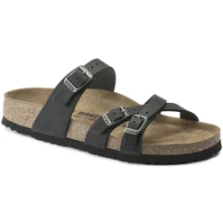 Franca - Black Oiled Leather
