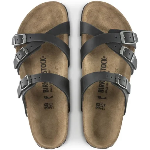 Franca - Black Oiled Leather