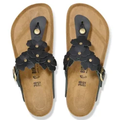 Gizeh Flowers - Black Leather