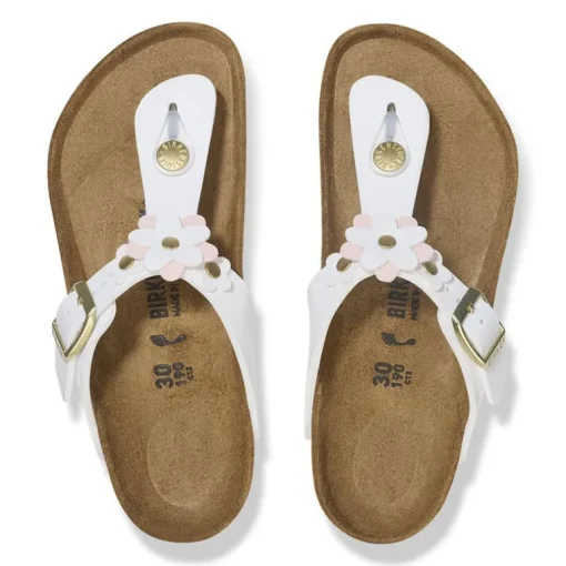 Gizeh Kids with Flowers - White Birko-Flor