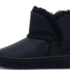Greta - Black Shearling