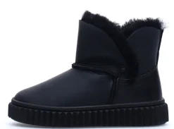 Greta - Black Shearling
