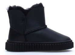 Greta - Black Shearling