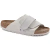 Kyoto Women - Antique White Nubuck and Suede Leather