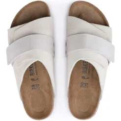 Kyoto Women - Antique White Nubuck and Suede Leather