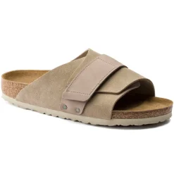 Kyoto Women - Taupe Nubuck and Suede Leather