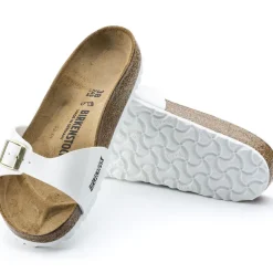 Madrid - White Patent Birko-Flor
