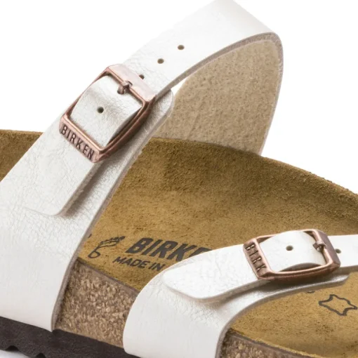 Mayari - Graceful Pearl White Birko Flor