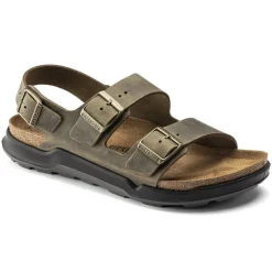 Milano CrossTown Men - Artic Old Faded Khaki Oiled Leather