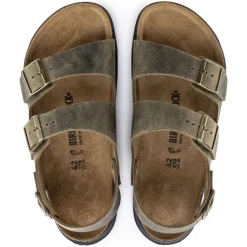 Milano CrossTown Men - Artic Old Faded Khaki Oiled Leather
