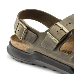 Milano CrossTown Men - Artic Old Faded Khaki Oiled Leather