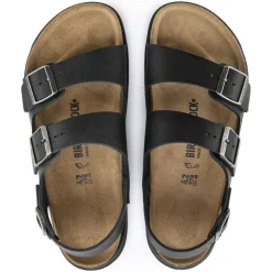 Milano CrossTown Men - Black Oiled Leather