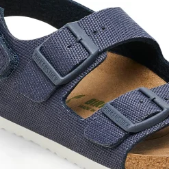 Milano Hook & Loop Vegan Kids - Midnight Canvas