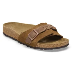 Oita Braided - Mink Oiled Leather and Suede