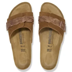 Oita Braided - Mink Oiled Leather and Suede