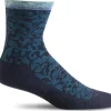 Plantar Cush Crew Women - Navy Plantar Relief