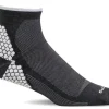 Plantar Sport Quarter Men - Black Plantar Relief