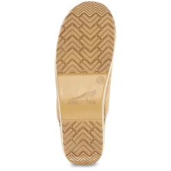 Professional Clog - Honey Distressed Leather