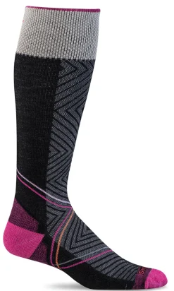 Pulse Knee-High Women - Black Firm Compression (20-30mmHG)