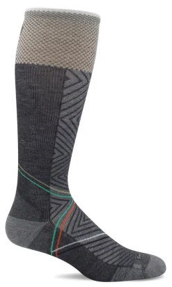 Pulse Knee-High Women - Charcoal Firm Compression (20-30mmHG)