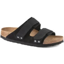 Uji Women - Black Suede Nubuck